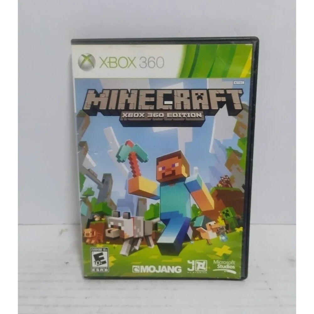 2013 MICROSOFT MOJANG MINECRAFT XBOX 360 EDITION TESTED WORKS!!!
